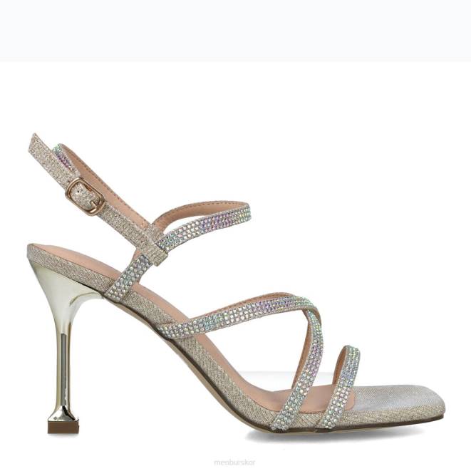 Menbur kvinnor beige apatita högklackat 608J3774