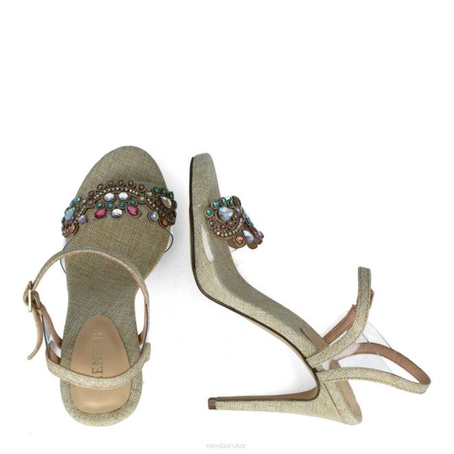 Menbur kvinnor beige atlanta högklackat 608J4911