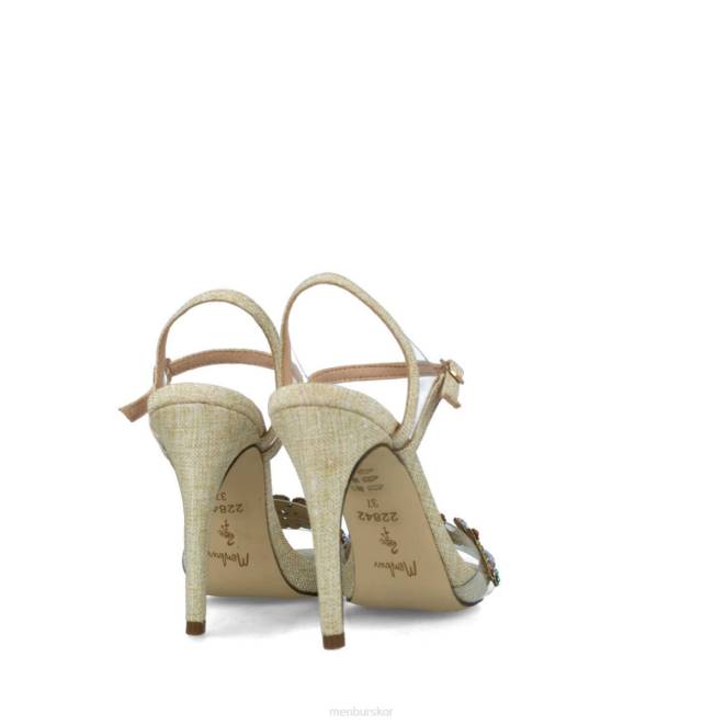 Menbur kvinnor beige atlanta högklackat 608J4911