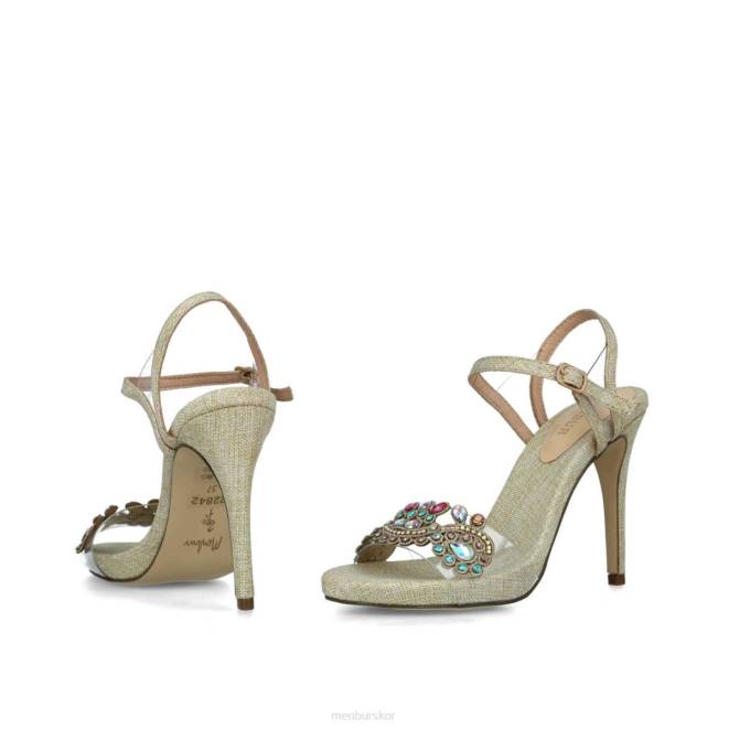 Menbur kvinnor beige atlanta högklackat 608J4911