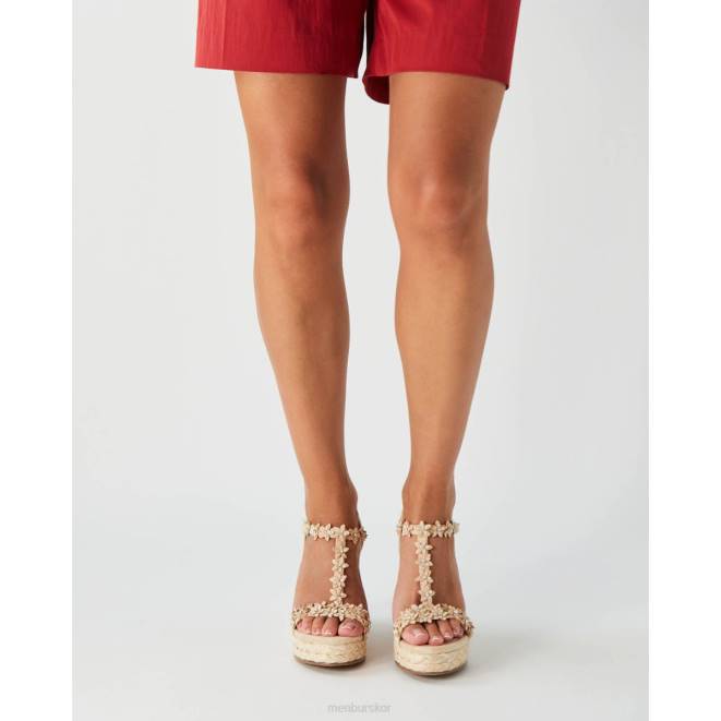 Menbur kvinnor beige atlante högklackat 608J5460