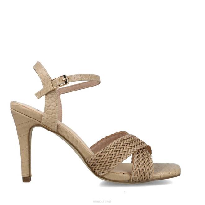 Menbur kvinnor beige atreo högklackat 608J3985