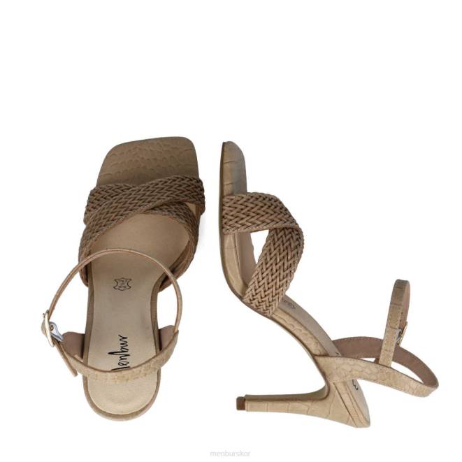 Menbur kvinnor beige atreo högklackat 608J3985