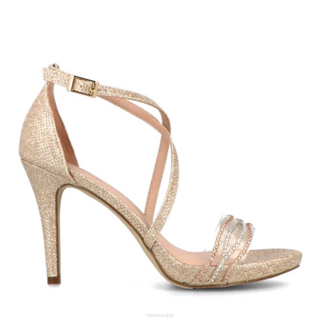 Menbur kvinnor beige balsorano högklackat 608J1110