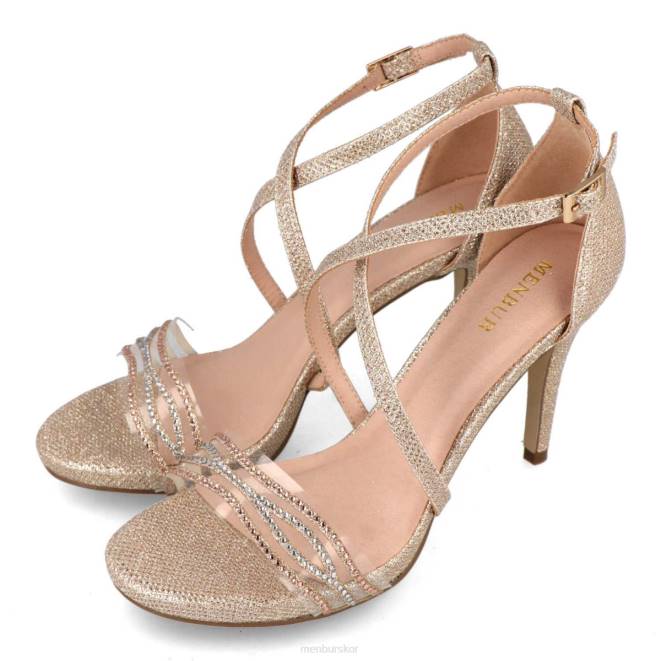 Menbur kvinnor beige balsorano högklackat 608J1110