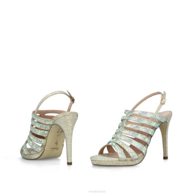 Menbur kvinnor beige basilico högklackat 608J4064