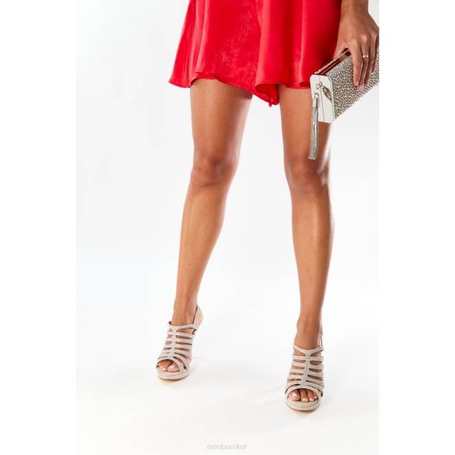 Menbur kvinnor beige basilico högklackat 608J4064