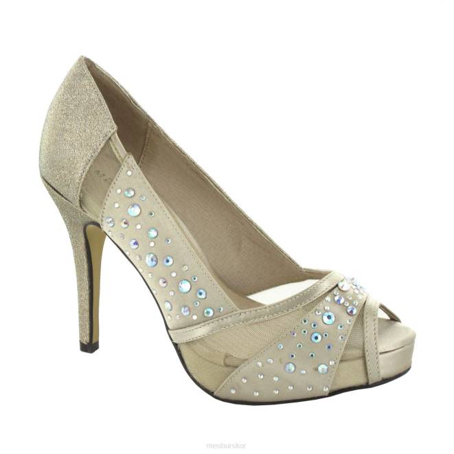 Menbur kvinnor beige belicena högklackat 608J1160