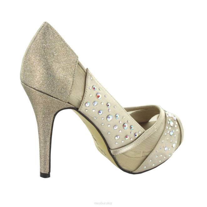 Menbur kvinnor beige belicena högklackat 608J1160