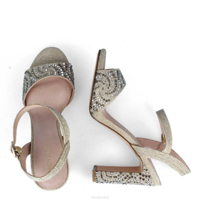 Menbur kvinnor beige bertacci högklackat 608J4195