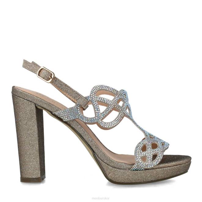 Menbur kvinnor beige boatti högklackat 608J5004