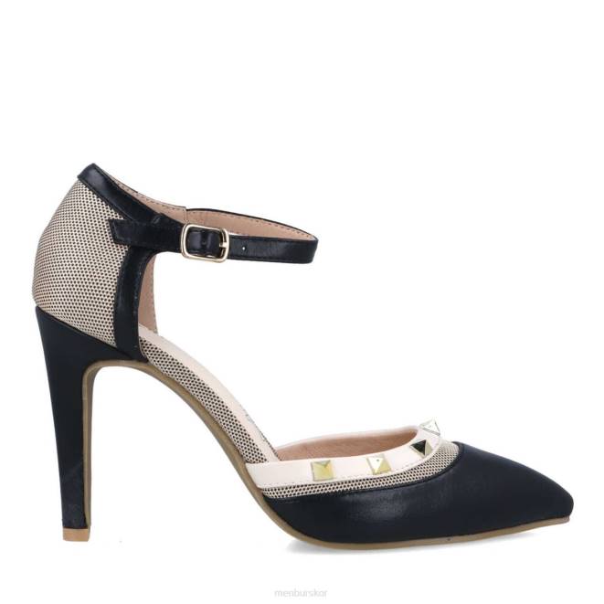 Menbur kvinnor beige campotosto högklackat 608J5423