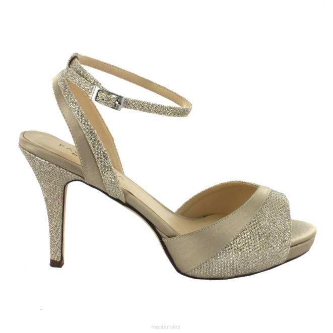Menbur kvinnor beige emiratos högklackat 608J5166