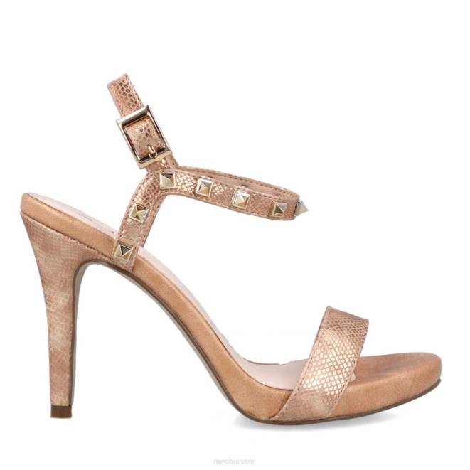 Menbur kvinnor beige erinia högklackat 608J5398