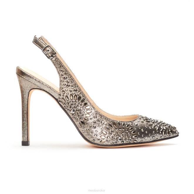 Menbur kvinnor beige genari högklackat 608J4356