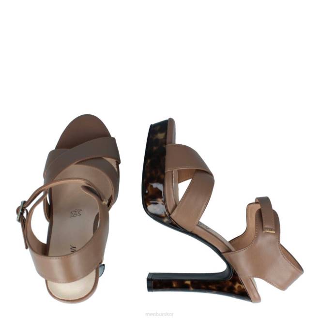 Menbur kvinnor beige greco högklackat 608J4315