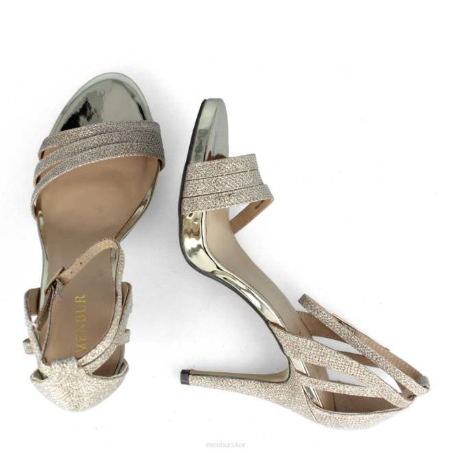 Menbur kvinnor beige kigali högklackat 608J5177