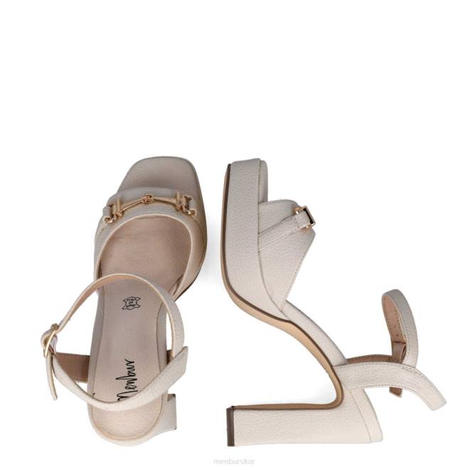 Menbur kvinnor beige korall högklackat 608J784