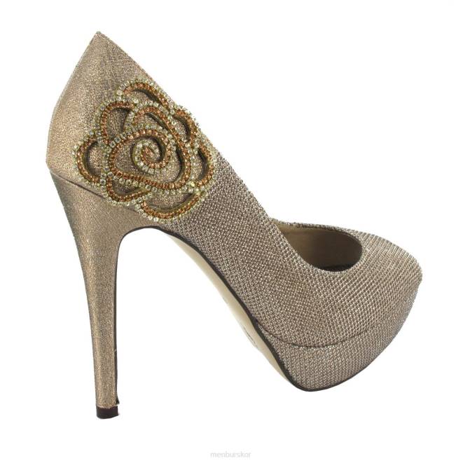 Menbur kvinnor beige luisiana högklackat 608J4724