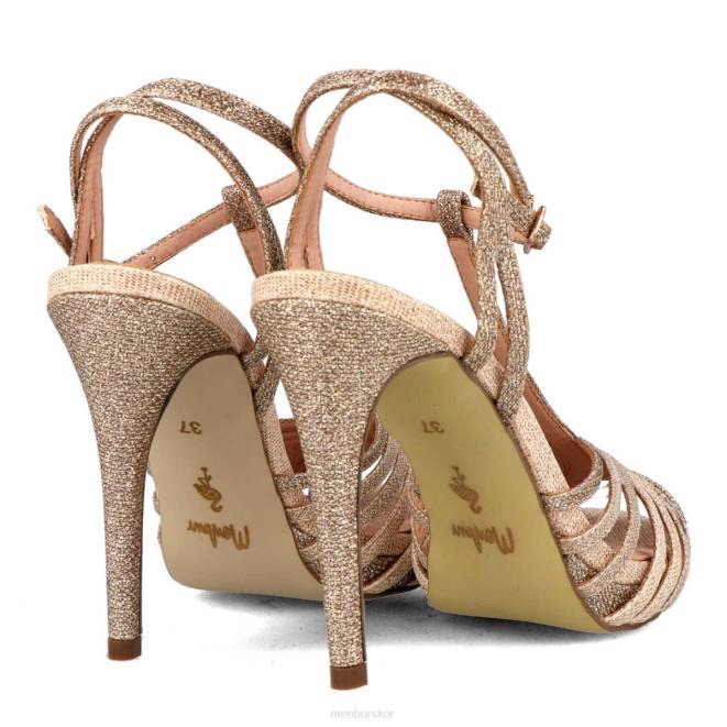 Menbur kvinnor beige pervalle högklackat 608J945