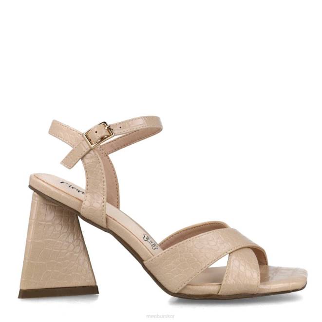 Menbur kvinnor beige rubelita högklackat 608J3893