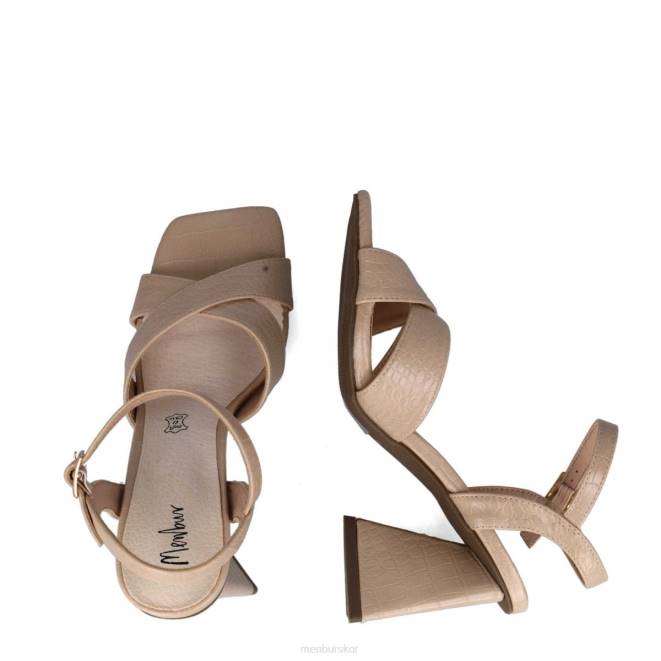 Menbur kvinnor beige rubelita högklackat 608J3893