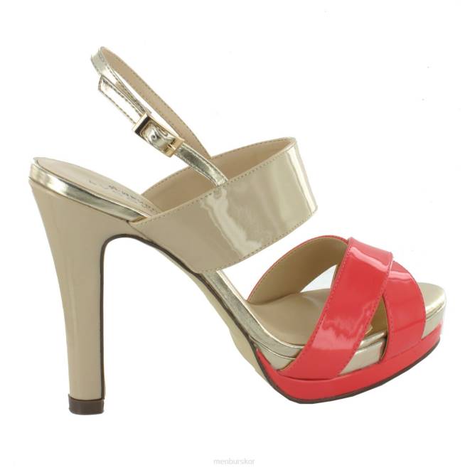 Menbur kvinnor beige siria högklackat 608J5172