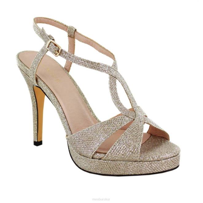 Menbur kvinnor beige sori högklackat 608J4438