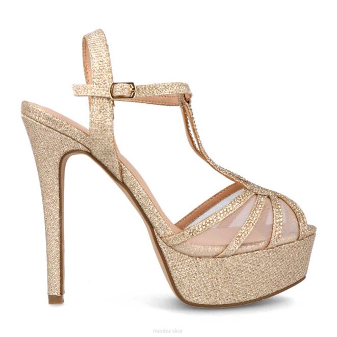 Menbur kvinnor beige tarmeno högklackat 608J913