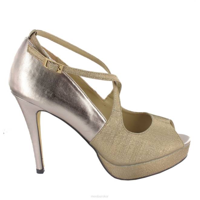 Menbur kvinnor beige teba högklackat 608J4748