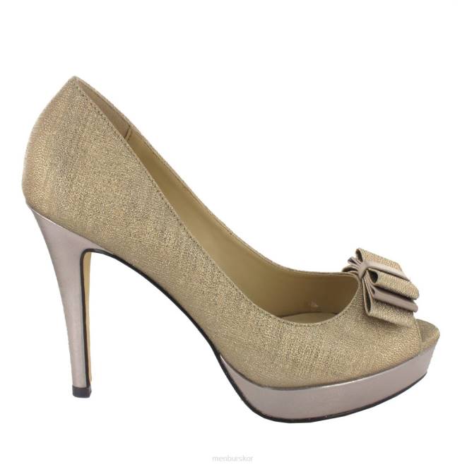 Menbur kvinnor beige torrox högklackat 608J4751