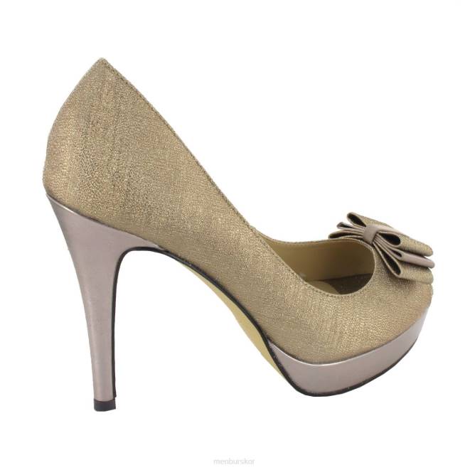 Menbur kvinnor beige torrox högklackat 608J4751