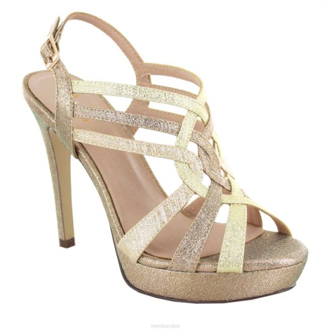 Menbur kvinnor beige trecasali högklackat 608J4406