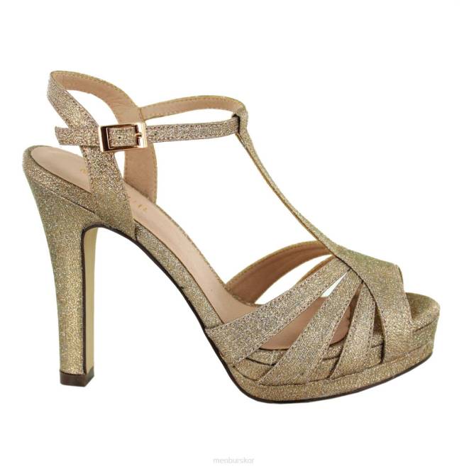 Menbur kvinnor beige triora högklackat 608J4410