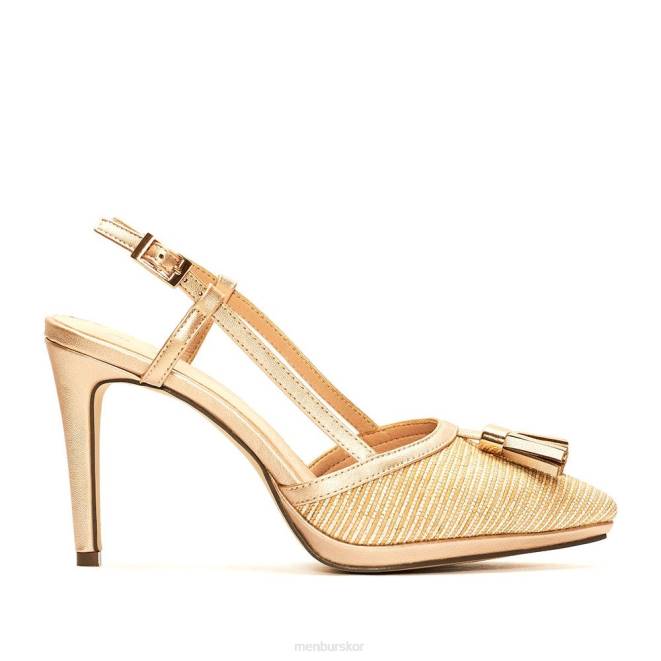 Menbur kvinnor beige vallecorsa högklackat 608J5217