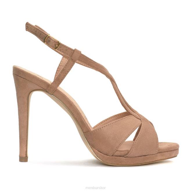 Menbur kvinnor beige vallinfante högklackat 608J1050