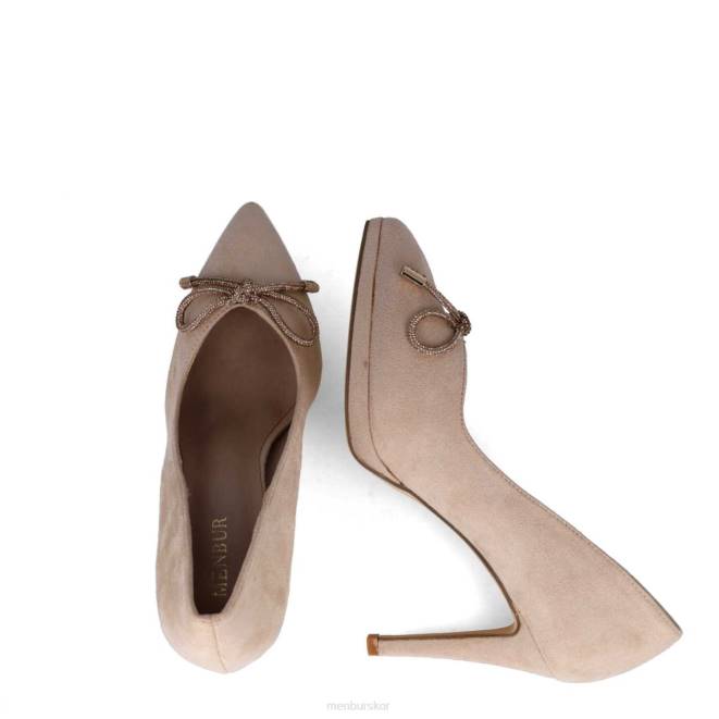 Menbur kvinnor beige zoisita högklackat 608J3904