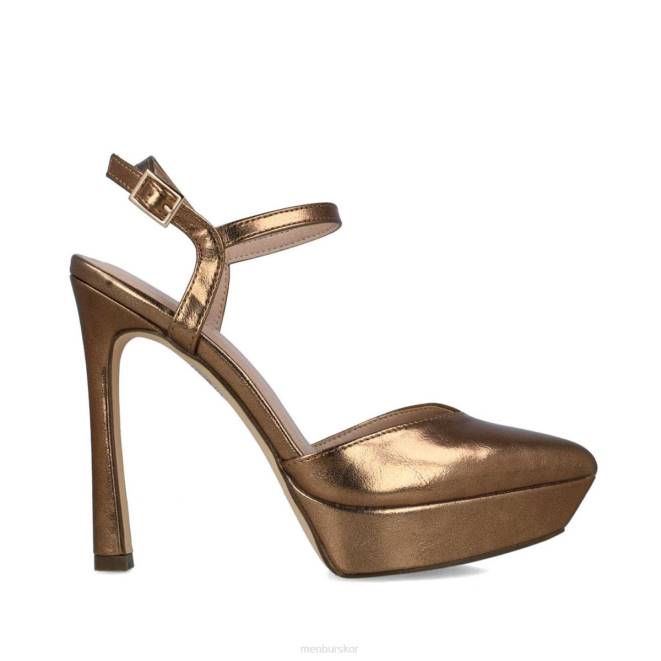 Menbur kvinnor brons australien högklackat 608J3728
