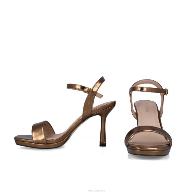 Menbur kvinnor brons australien högklackat 608J735