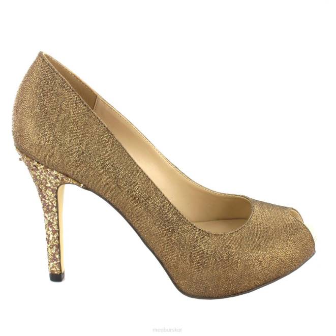 Menbur kvinnor brons bailen högklackat 608J4775
