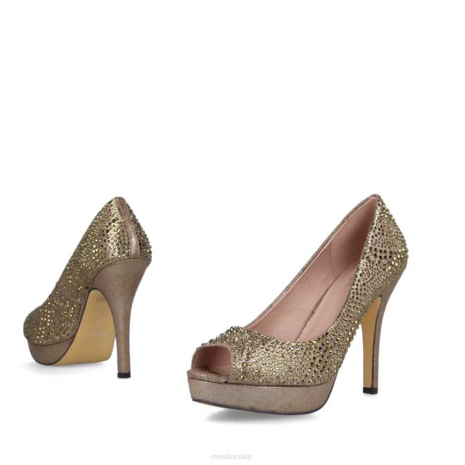 Menbur kvinnor brons cavallini högklackat 608J4113