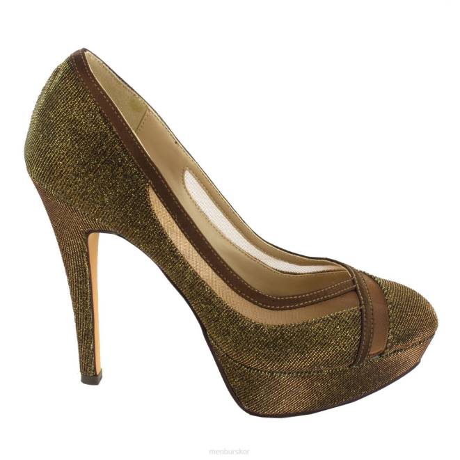 Menbur kvinnor brons chozas högklackat 608J4782