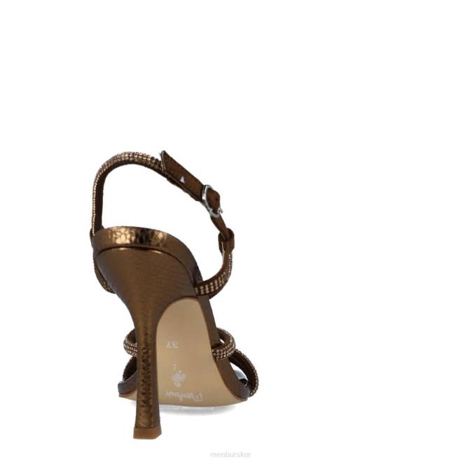 Menbur kvinnor brons fabulino högklackat 608J5128