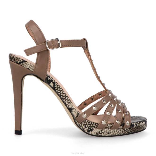 Menbur kvinnor brun Sirmione högklackat 608J4305