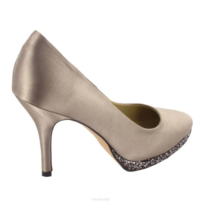 Menbur kvinnor brun belerda högklackat 608J5066