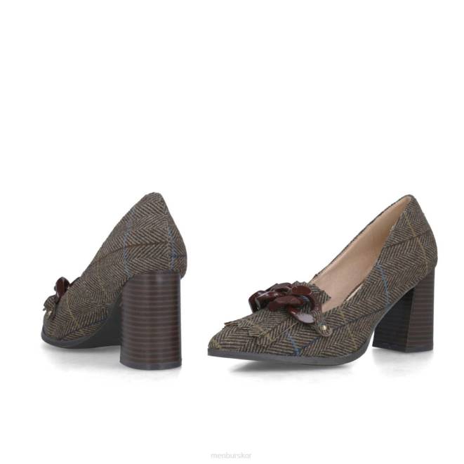 Menbur kvinnor brun danburita högklackat 608J1294