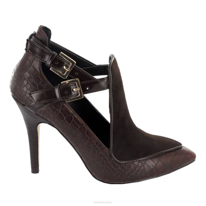 Menbur kvinnor brun kadaver högklackat 608J5155