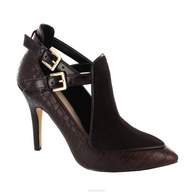 Menbur kvinnor brun kadaver högklackat 608J5155