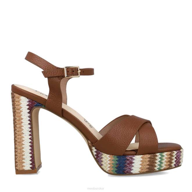 Menbur kvinnor brun kaliop högklackat 608J1262