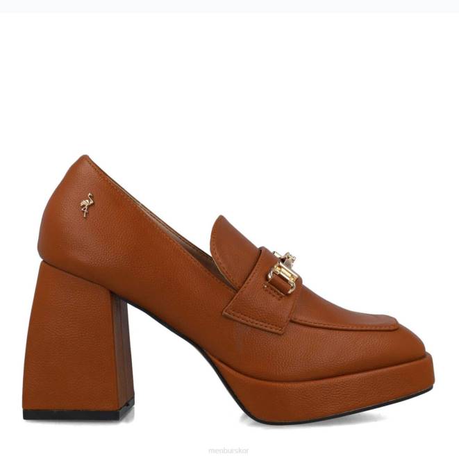 Menbur kvinnor brun korall högklackat 608J3824